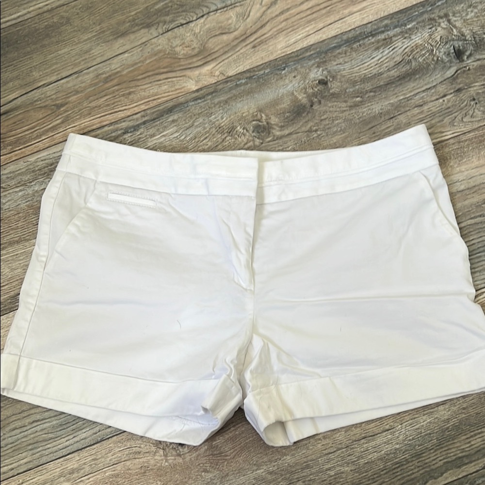 Women's White Shorts